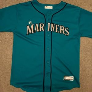 Seattle Mariners Ken Griffey Jr Green Jersey #24 Size Youth LG